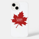 Search for canada day iphone cases Red