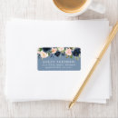 Search for fall winter spring summer return address labels Dusty blue