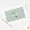 Search for rectangular wedding stickers Botanical
