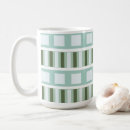 Search for green square mugs Stripes