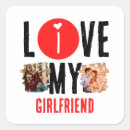 Search for your girlfriend stickers Anniversary