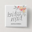 Search for bridesmaid square badges Pink