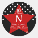 Search for monogrammed star stickers Black