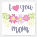 Search for i love you mother stickers Flower