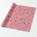 Search for pink flamingo christmas wrapping paper Festive