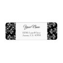 Search for elegant damask return address labels Floral