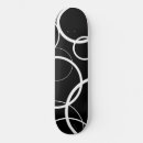 Search for rock and roll skateboards Black and white