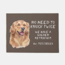 Search for golden retriever doormats Funny
