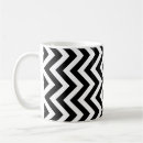 Search for simple chevron mugs Black and white