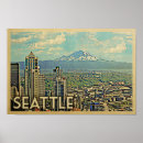 Search for vintage seattle posters Retro