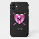 Search for skull heart iphone cases Pink