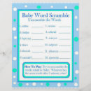 Search for baby shower flyers Blue
