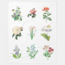 Search for vintage blankets Botanical