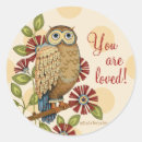 Search for owl love stickers Whimsical