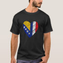 Search for bosnia tshirts Heart