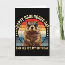 Search for groundhog day birthday cards Valentineâ