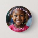 Search for happy birthday girl badges For kids