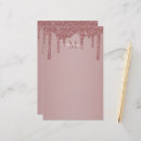 Search for rose gold stationery paper Girly