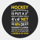Search for hockey sayings stickers Quote