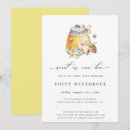 Search for bee design invitations Watercolor