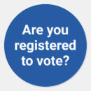 Search for register stickers Register to vote