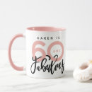 Search for 60 and fabulous mugs Elegant birthday party