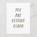 Search for funny getting old birthday cards Modern