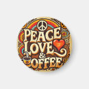 Search for retro peace magnets Peace and love