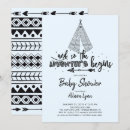 Search for adventure baby boy shower invitations Tribal