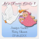 Search for expecting twins stickers Baby shower