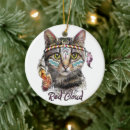 Search for cute cat christmas tree decorations Elegant