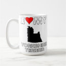 Search for i love my yorkshire terrier mugs Pet