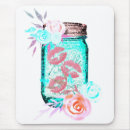Search for mason jar mouse mats Flowers