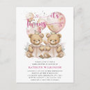 Search for twin bears invitations We can bearly wait