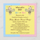 Search for honey bee gender reveal invitations Party