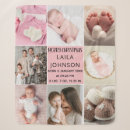 Search for birth announcement blankets Family keepsake