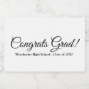Search for class of labels Congratulations