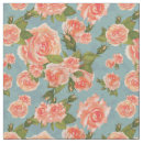 Search for vintage pink roses fabric Blue