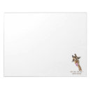 Search for funny notepads Giraffe