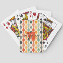 Search for last name playing cards Monogrammed
