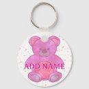 Search for bear painting key rings Cute animal