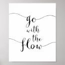 Search for flow posters Black and white