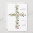 Search for white christening invitations Catholic