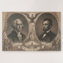 Search for abraham lincoln puzzles Vintage