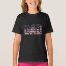 Search for american flag kids tshirts Typography