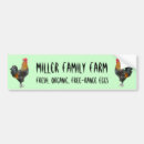 Search for rooster bumper stickers Farm animals