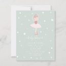 Search for dancing ballerina baby shower invitations Dance