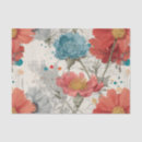 Search for mixed media tissue paper Floral