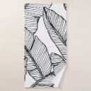 Search for leaf pattern bath towels Flower