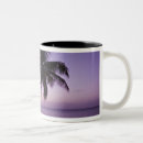 Search for palm trees sunset mugs Purple